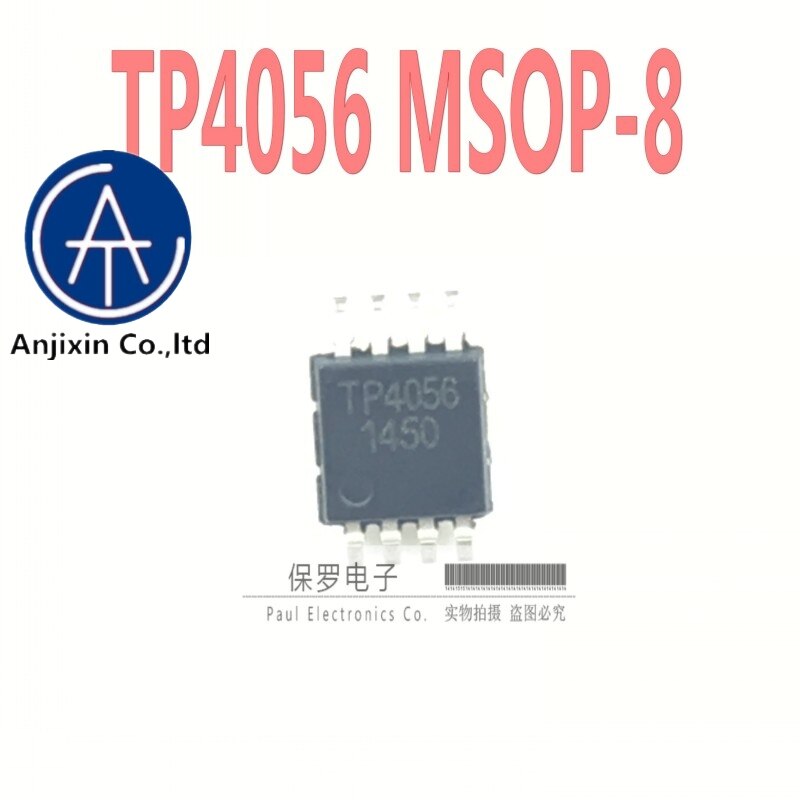 10pcs 100%   ο 1A Ƭ ͸  Ĩ TP4056M TP4056 MSOP-8  